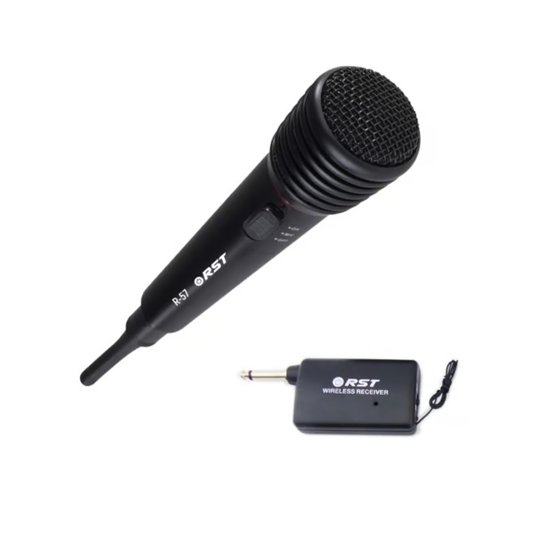 Micrófono Inalámbrico e Alámbrico RST R-57 1