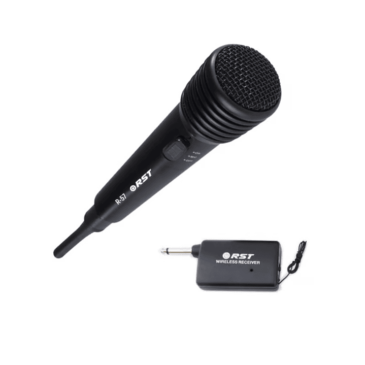 Micrófono Inalámbrico e Alámbrico RST R-57 1