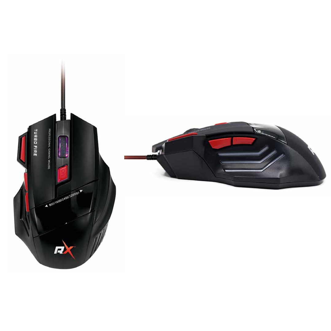 Mouse USB Gamer Reptilex 3200 DPI RX0006 3