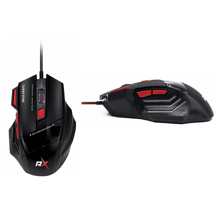 Mouse USB Gamer Reptilex 3200 DPI RX0006 3