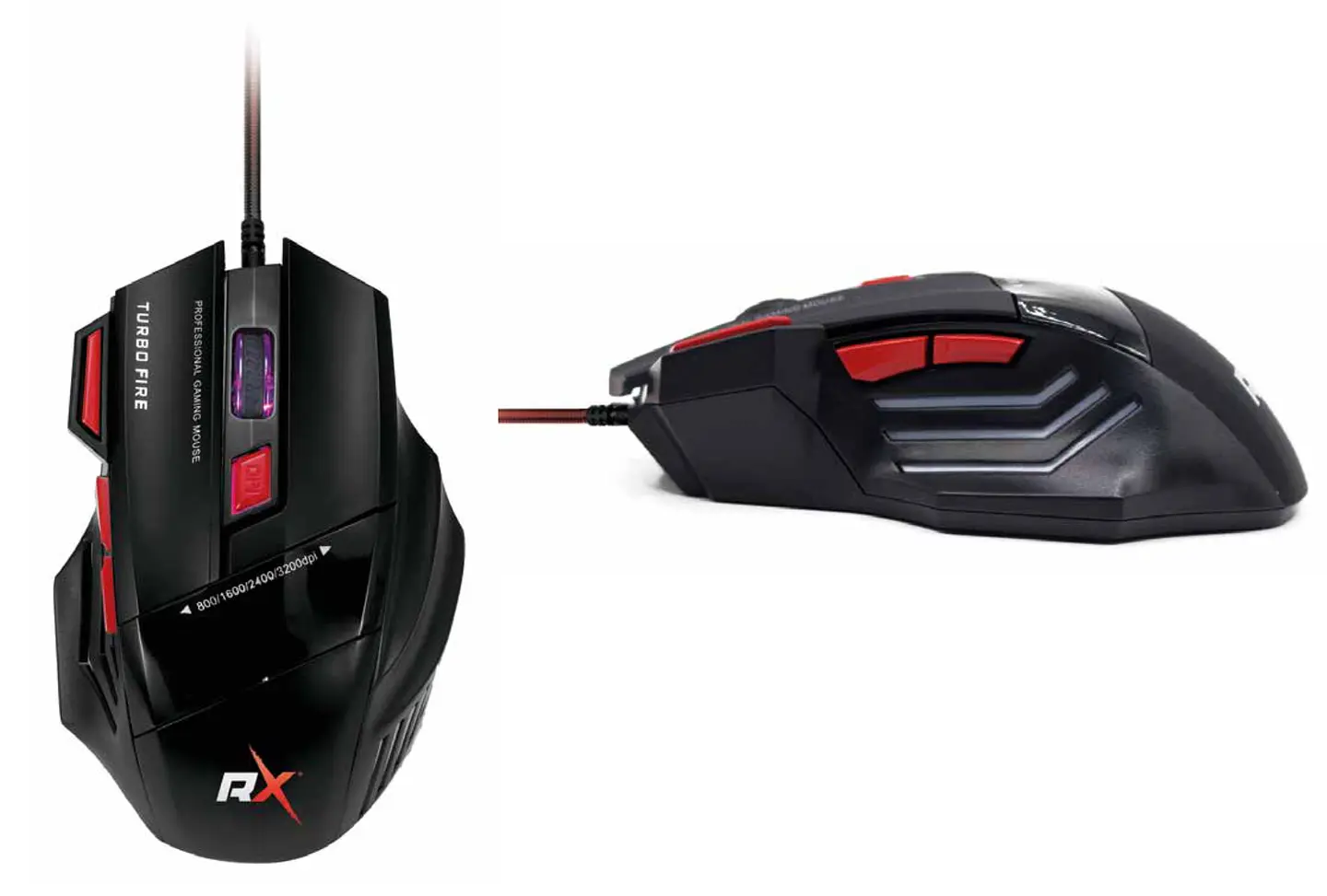 Mouse USB Gamer Reptilex 3200 DPI RX0006 3