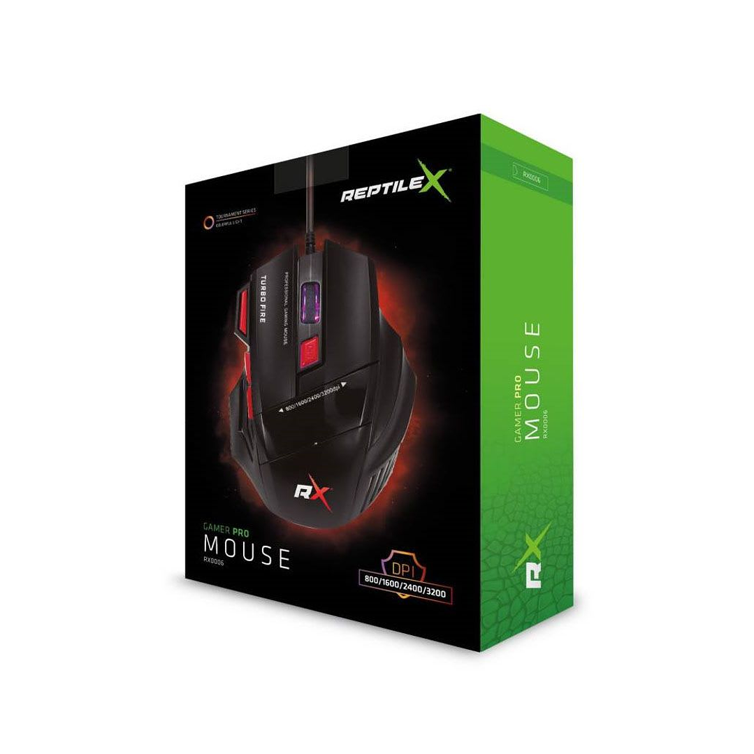Mouse USB Gamer Reptilex 3200 DPI RX0006 4