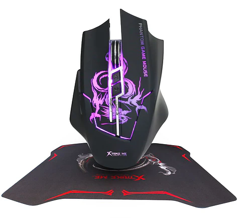Kit Gamer Xtrike Me Mouse USB 3200 DPI + Pad Mouse GMP-501