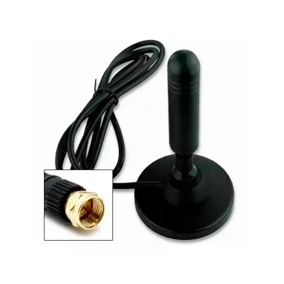 Antena TVD Coaxial Full HD Interior Base Magnetica HD-3003 1