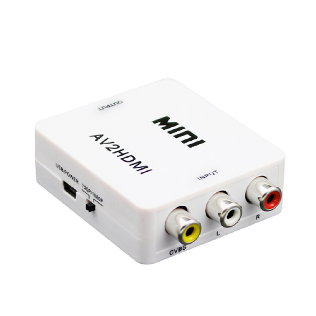 Convertidor de Imagen de RCA a HDMI 1080P 2