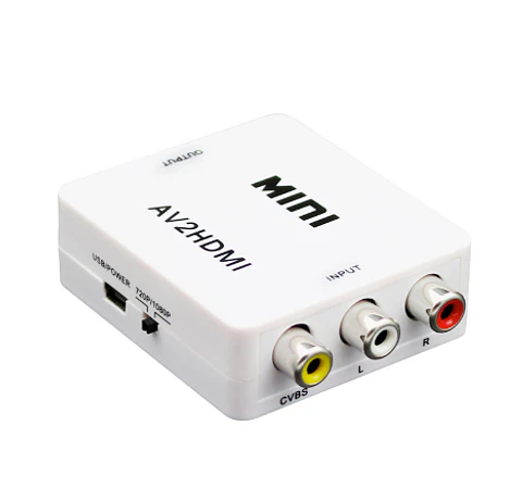 Convertidor de Imagen de RCA a HDMI 1080P