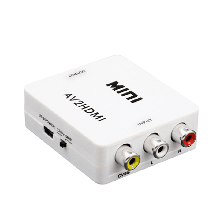 Convertidor de Imagen de RCA a HDMI 1080P 2