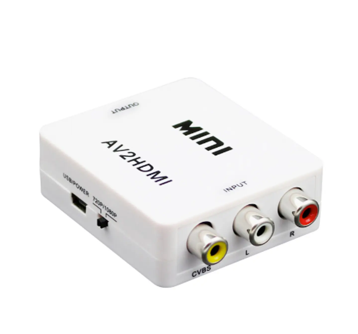 Convertidor de Imagen de RCA a HDMI 1080P 2