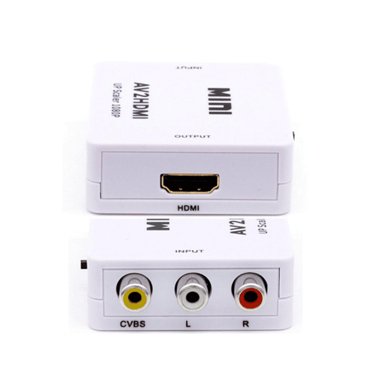 Convertidor de Imagen de RCA a HDMI 1080P 1
