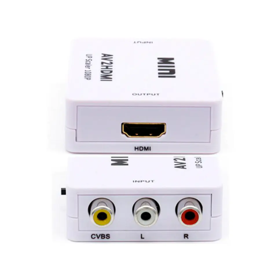 Convertidor de Imagen de RCA a HDMI 1080P 1