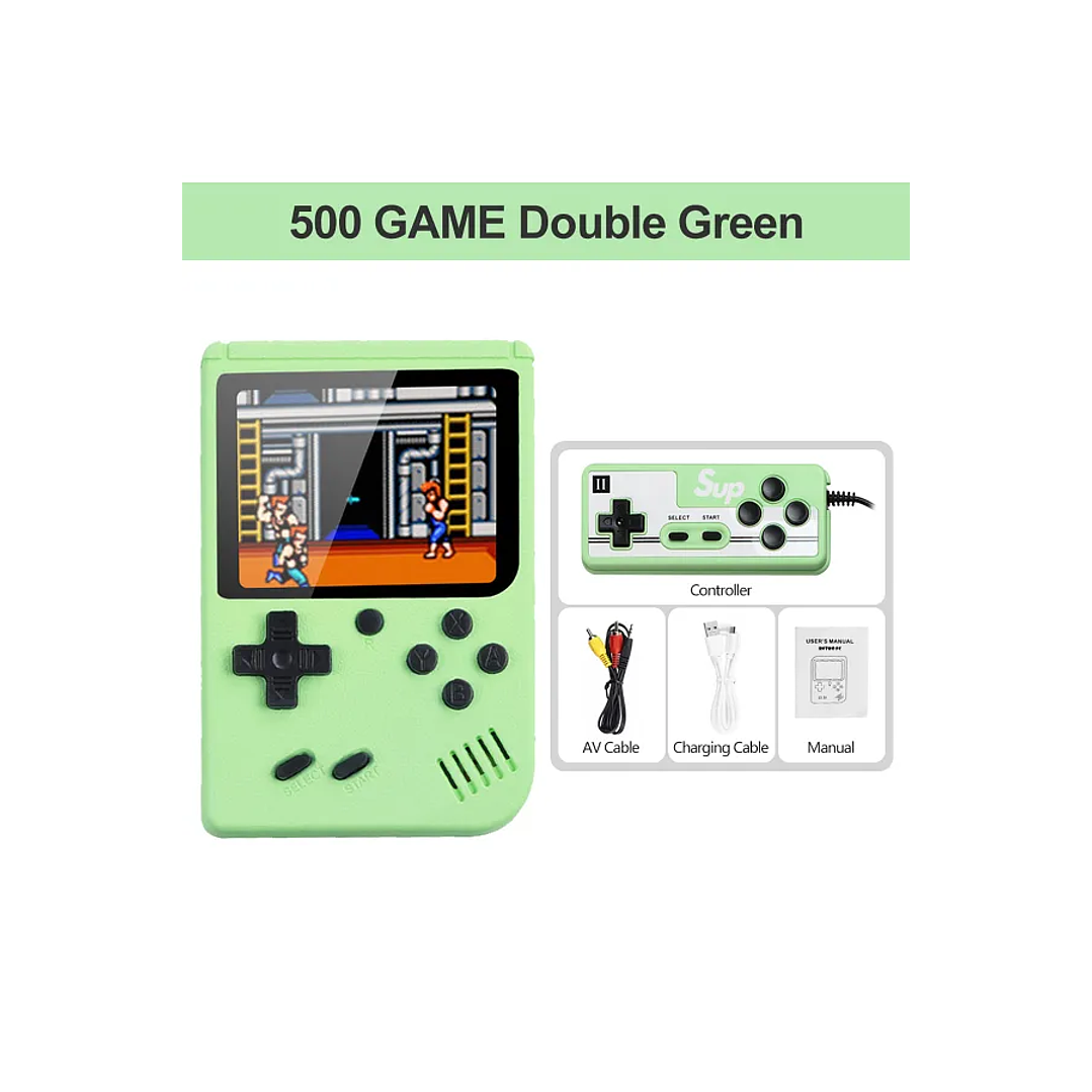 Consola Retro Portátil Polistation 8Bit Con joystick 2P 6