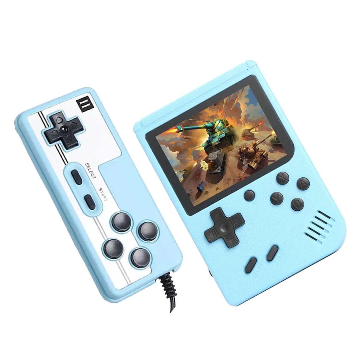 Consola Retro Portátil Polistation 8Bit Con joystick 2P 4