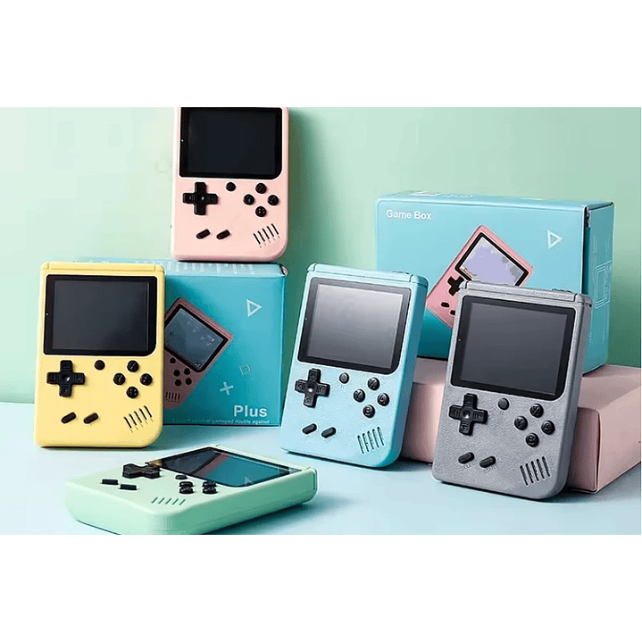 Consola Retro Portátil Polistation 8Bit Con joystick 2P 2