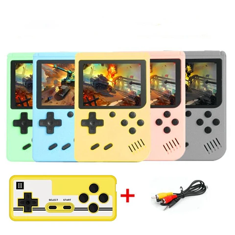 Consola Retro Portátil Polistation 8Bit Con joystick 2P