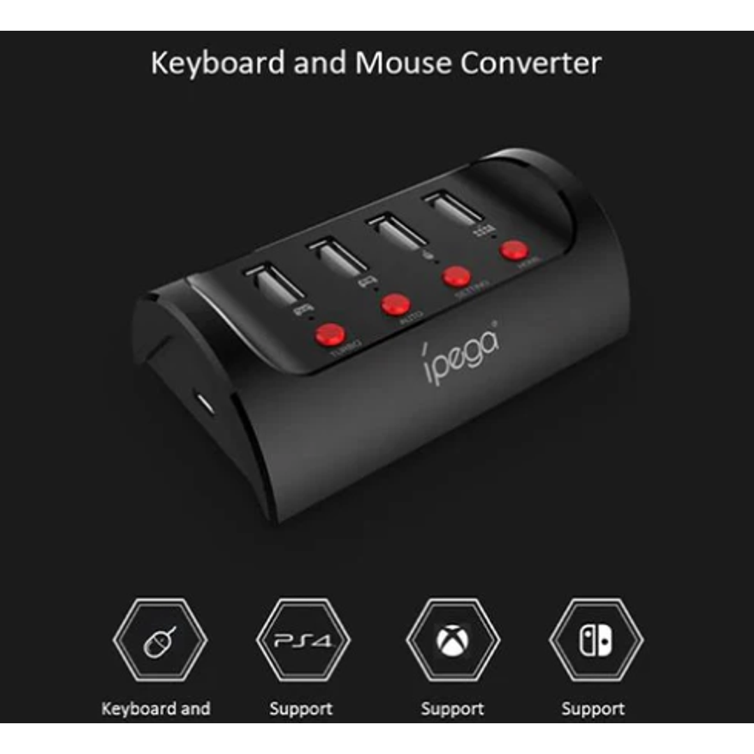 Adaptador Ipega Teclado y Mouse para PS4 y Nintendo Switch PG9133 5