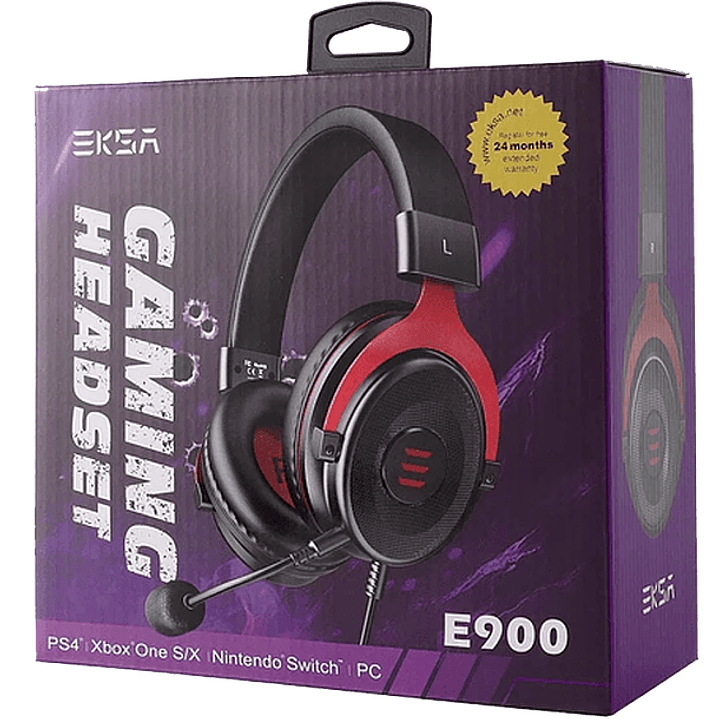 Audífonos Gamer Over-Ear EKSA E900 3