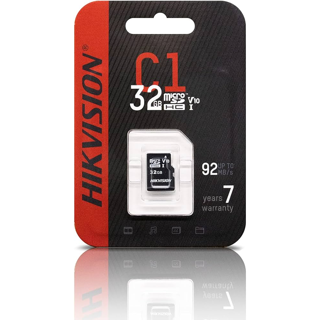 Memoria Micro SD 32Gb Clase 10 Hikvision HSTFC1 1