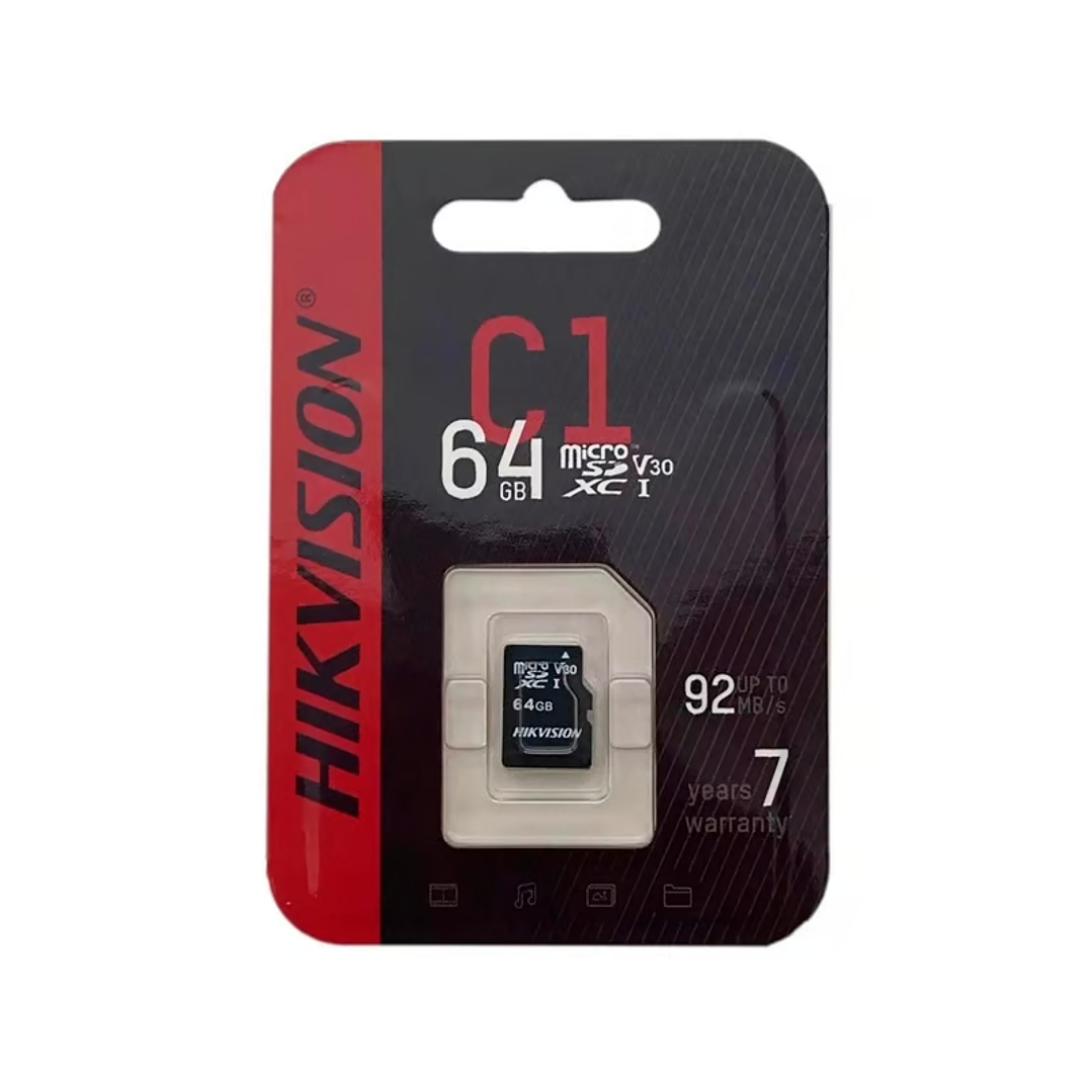 Memoria Micro SD 64Gb Clase 10 Hikvision HSTFC1 1