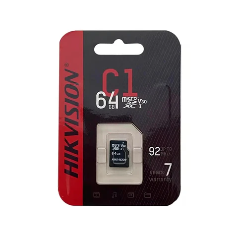 Memoria Micro SD 64Gb Clase 10 Hikvision HSTFC1