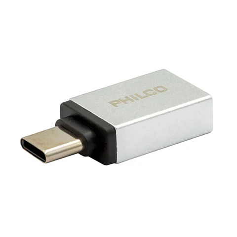 Adaptador OTG USB Hembra a Tipo C Macho Philco BR114