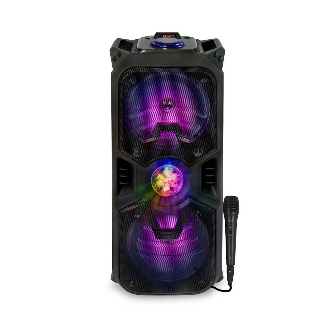 Parlante BT Karaoke con Micrófono y Control Funky Disco Mlab 1