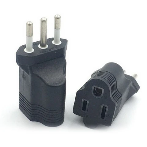 Adaptador de Enchufe Americano a Nacional 250V 10A