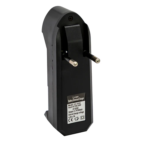 Cargador de Pilas 18650 Universal Individual CH100