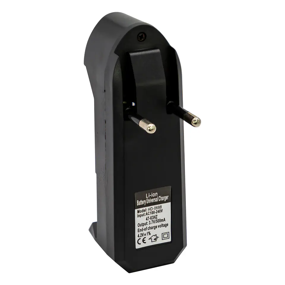 Cargador de Pilas 18650 Universal Individual CH100 2