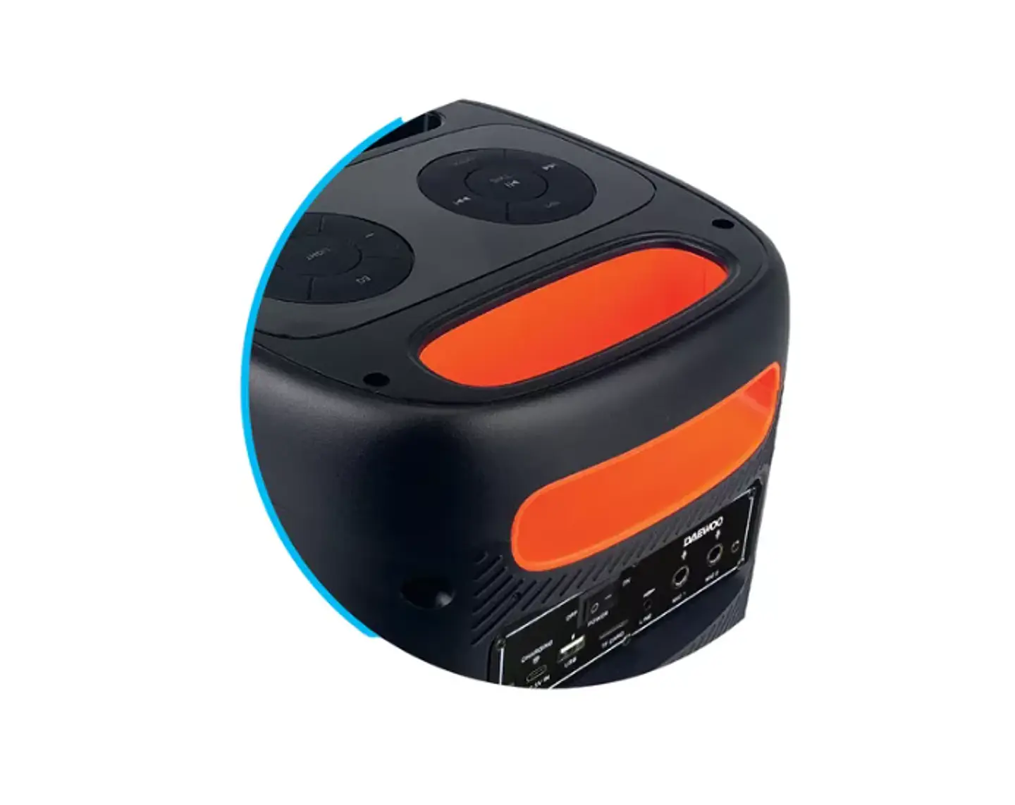 Parlante BT Karaoke PowerBox 400 Daewoo DI621 4