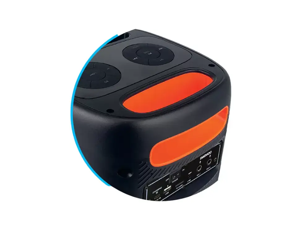 Parlante BT Karaoke PowerBox 400 Daewoo DI621 4