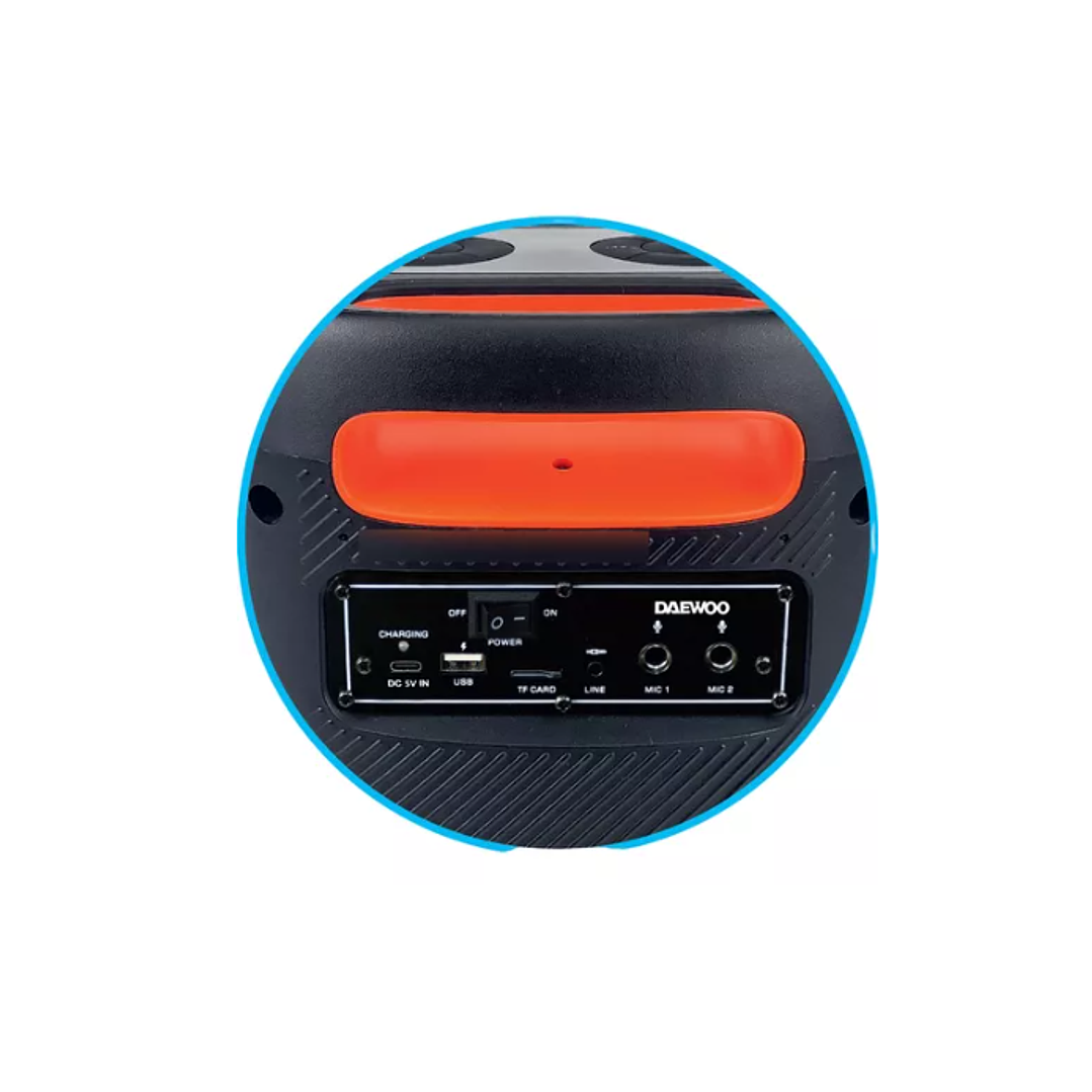 Parlante BT Karaoke PowerBox 400 Daewoo DI621 5