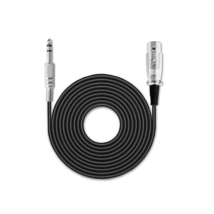 Cable Canon para Microfono XLR a Plug 6.3mm 3Mts RST 1