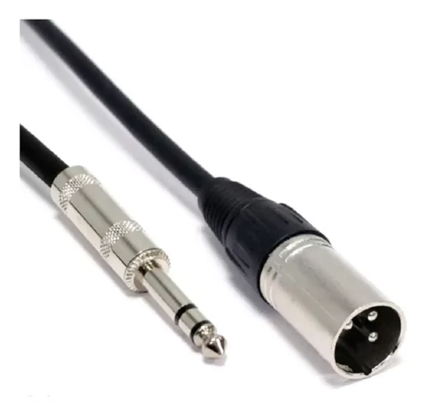 Cable Canon para Microfono XLR a Plug 6.3mm 3Mts RST 2