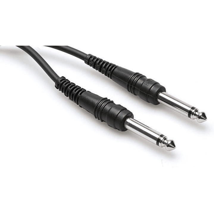 Cable Mono 1X1 Plug 6.3mm Macho 5Mts RST 1