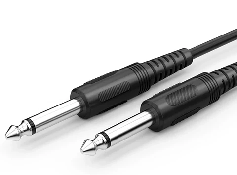 Cable Mono 1X1 Plug 6.3mm Macho 5Mts RST