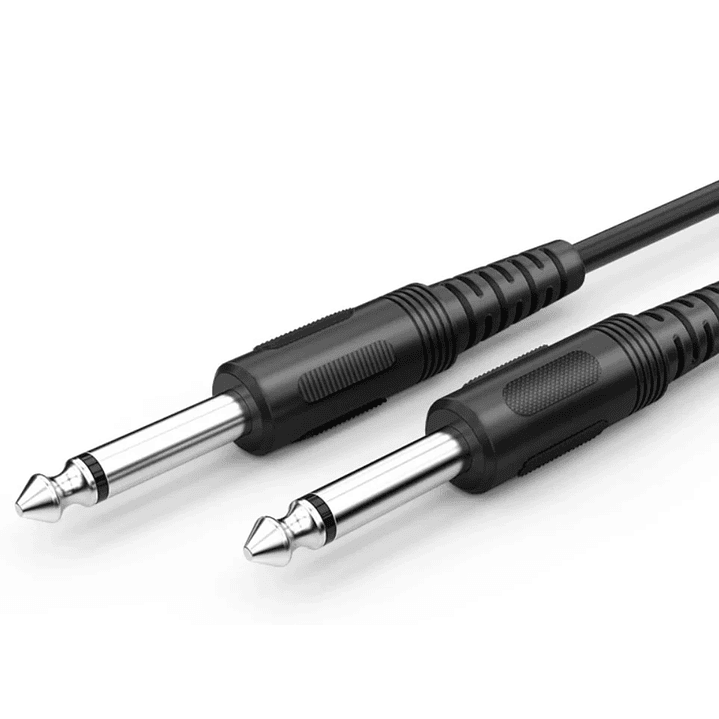 Cable Mono 1X1 Plug 6.3mm Macho 5Mts RST 2