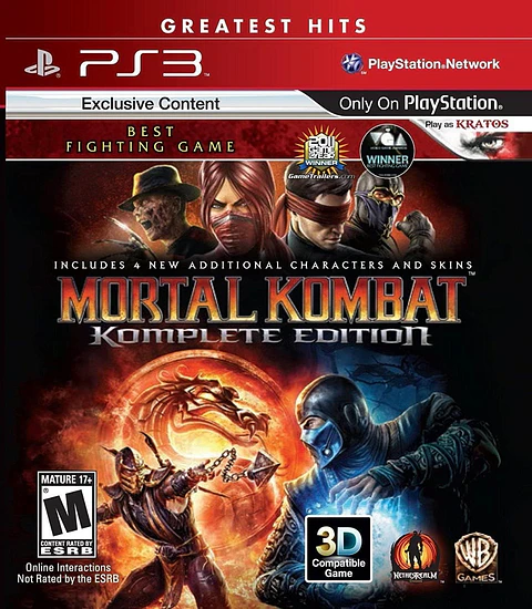 Mortal Kombat PS3 Usado/Reacondicionado