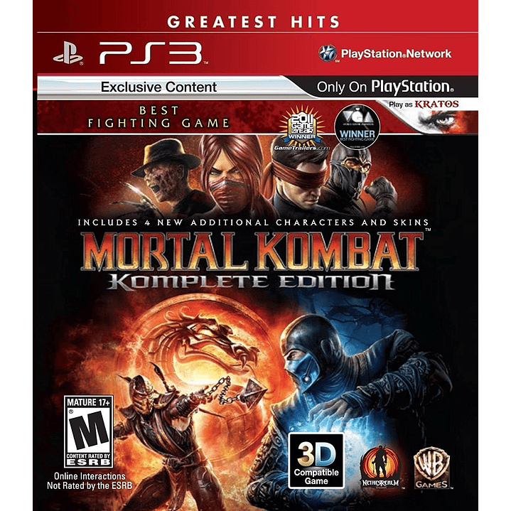 Mortal Kombat PS3 Usado/Reacondicionado 1