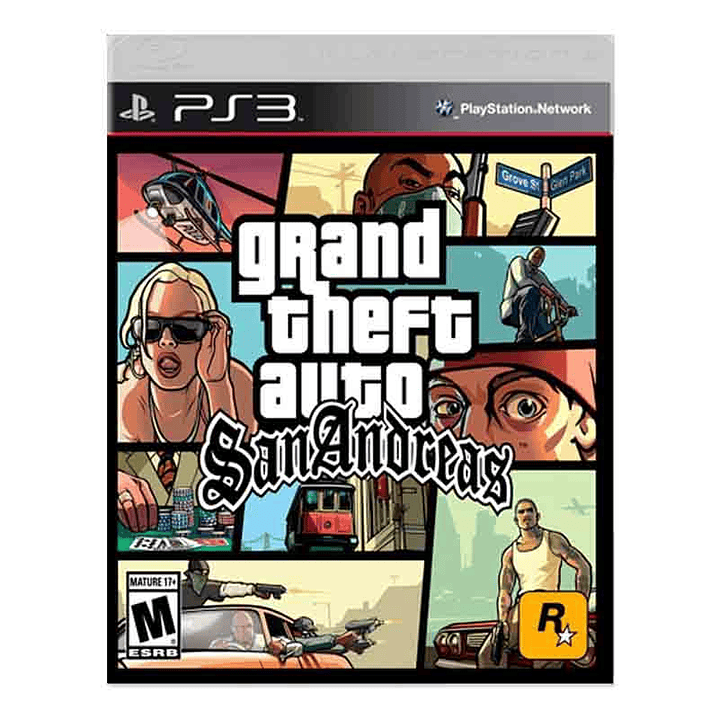 GTA San Andreas PS3 Usado/Reacondicionado 1