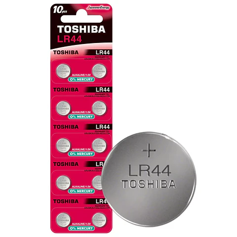 Pila Especial LR44 1.5V Pack de 2 unidades Toshiba