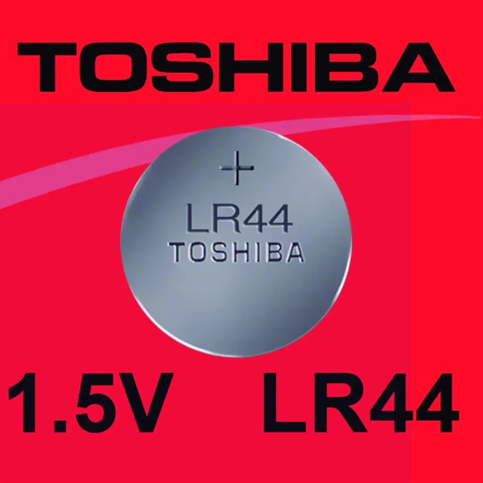 Pila Especial LR44 1.5V Pack de 2 unidades Toshiba 2