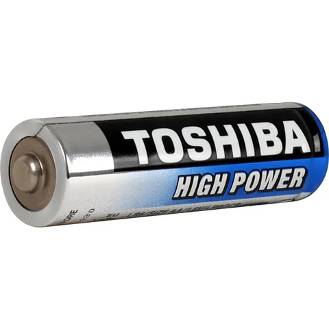 Pila AA Alcalina 1.5V Toshiba
