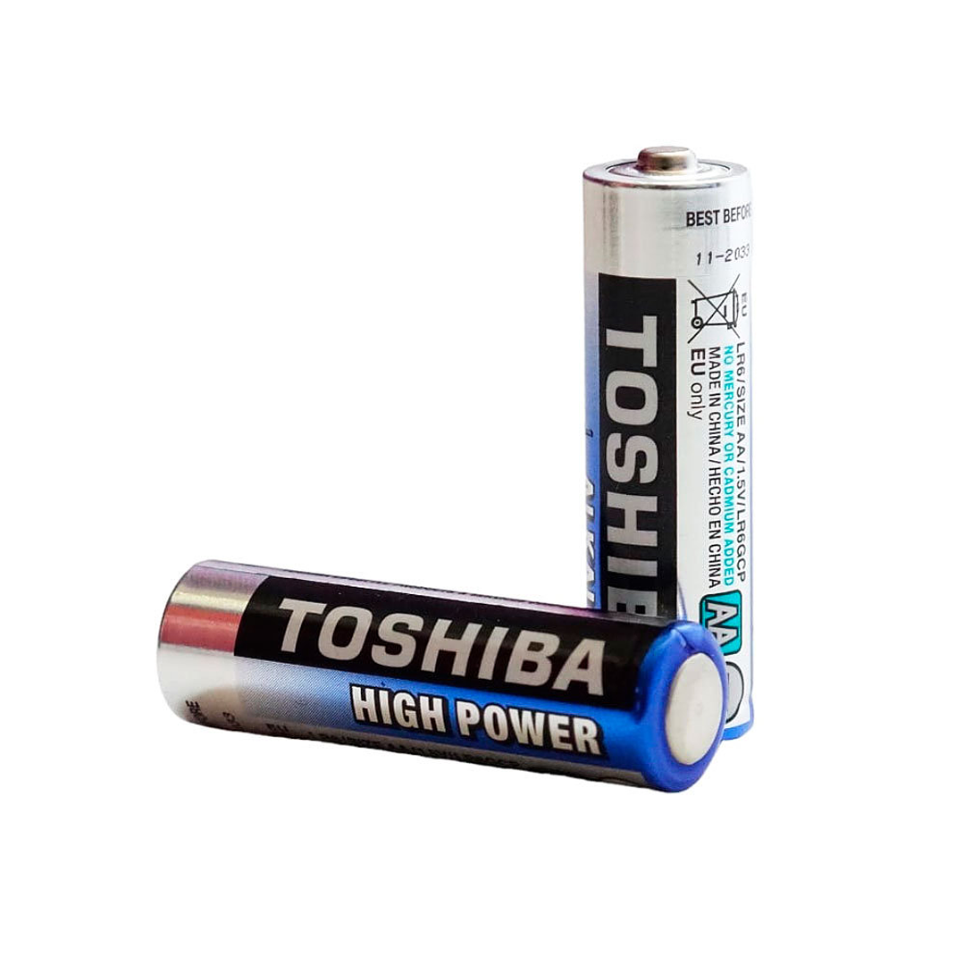 Pila AA Alcalina 1.5V Toshiba 2