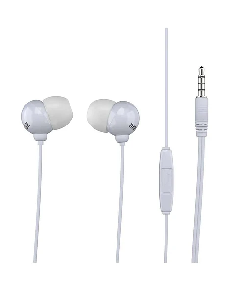 Audífonos In-Ear con Cable Maxell Ultra Bass Blancos