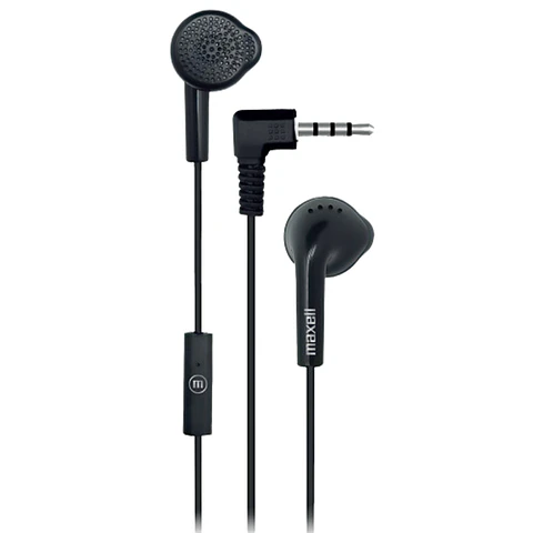 Audífonos In-Ear con Cable Maxell EBMIC Negro