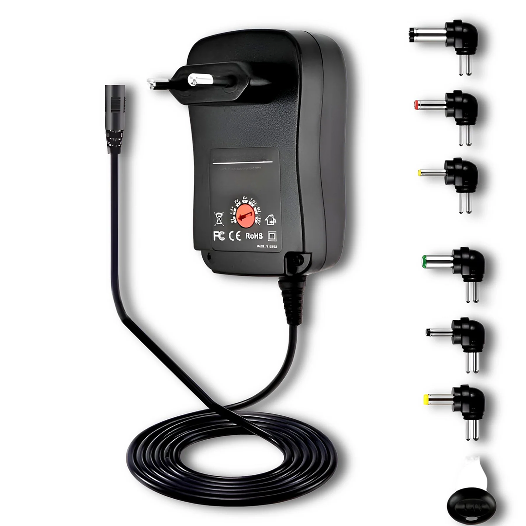 Eliminador De Pilas 1.2 Amperes + 6 Conectores Universales 1