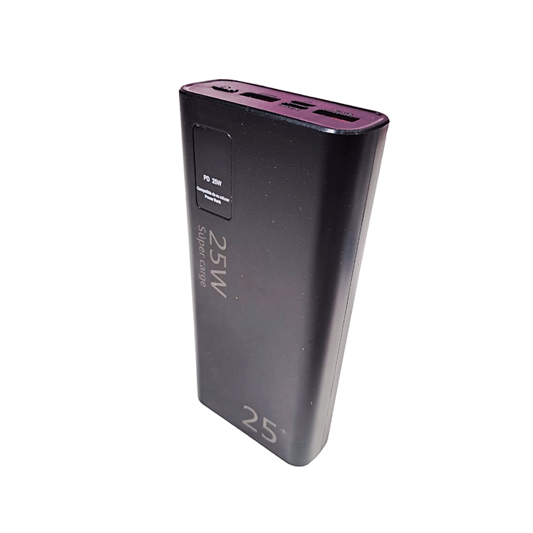Power Banck 25.000 mAh Carga Rápida PD 25W Ewtto ETE2004 2