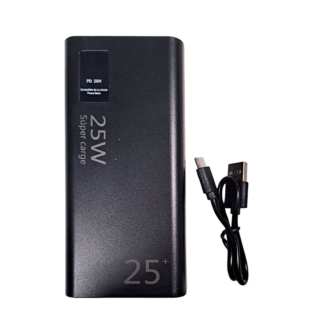 Power Banck 25.000 mAh Carga Rápida PD 25W Ewtto ETE2004 3