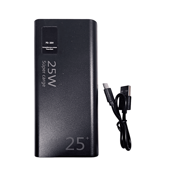 Power Banck 25.000 mAh Carga Rápida PD 25W Ewtto ETE2004 3