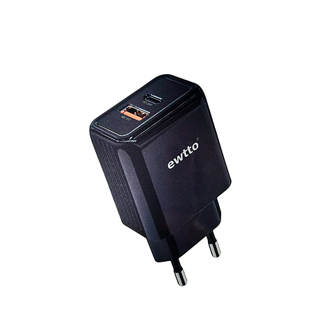 Cargador Tipo C Carga Rápida 25W Auto ID Ewtto ETE6880C